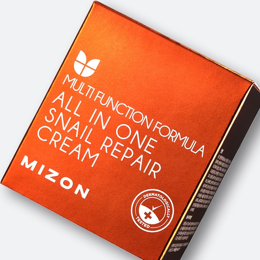 Mizon All In One Snail Repair Cream, mizon romania, crema-cu-extract-de-melc, cosmetice-coreene, k-beauty, crema-ten-gras, crema-ten-sensibil