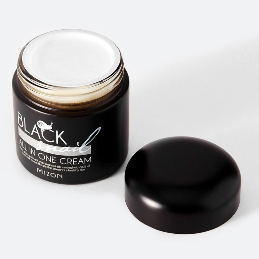 Mizon Black Snail All In One Snail Repair Cream, crema cu melc, crema cu extract de melc, cosmetice coreene, k beauty, korean beauty, 35