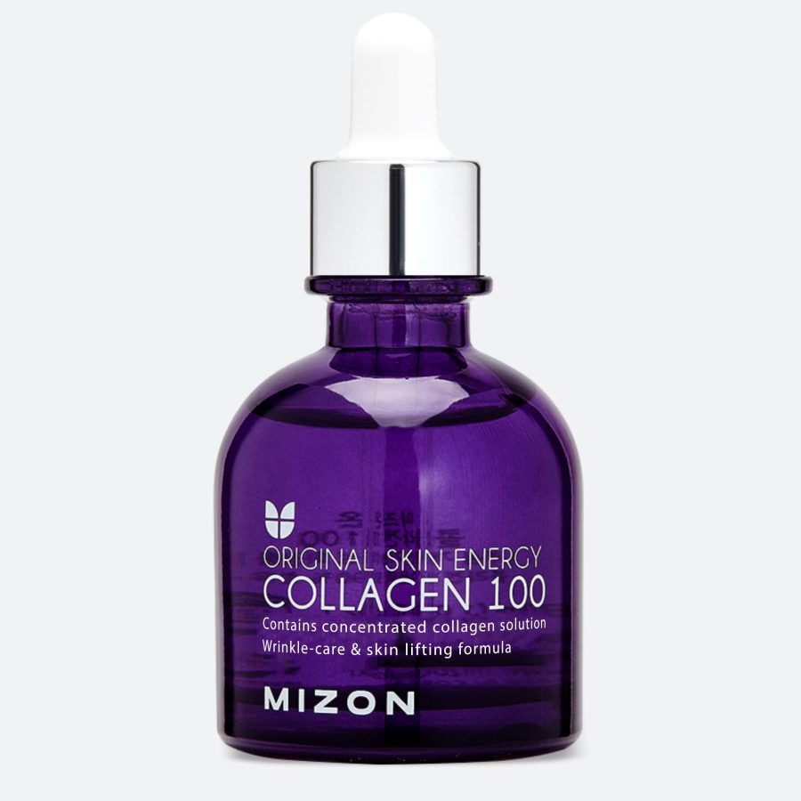 Mizon Collagen 100 Original Skin Energy, ser colagen, colagen marin, ser corean, made in korea, mizon, mizon romania, colagen, ser antirid, ser +35, +45