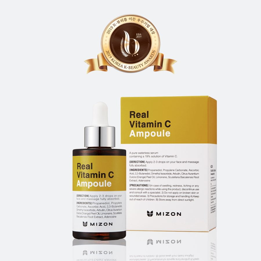 Real Vitamin C Ampoule, 30ml — Mizon — Câștigător al premiului K Beauty
