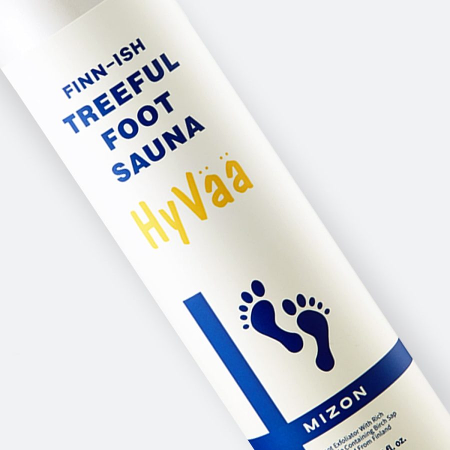 Mizon HyVaa FINN-ish Treeful Foot Sauna, spuma-curatare-picioare, peeling-calcai-picioare, mizon-romania, curatare-calcaie