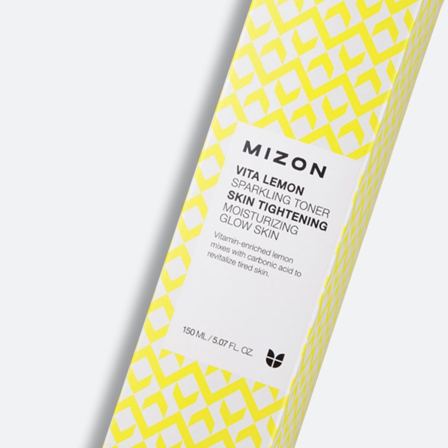 Mizon Vita Lemon Sparkling Toner, lotiune-tonica-coreeana