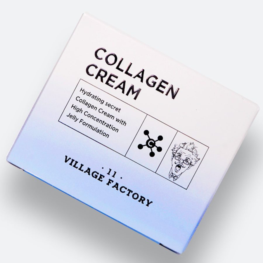 Village 11 Factory Collagen Cream, crema-cu-colagen-marin-antirid, k-beauty, made-in-korea