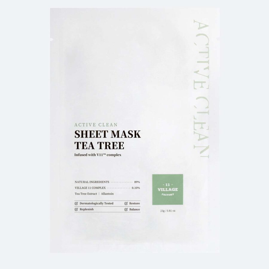 Active Clean Sheet Mask Tea Tree, V11